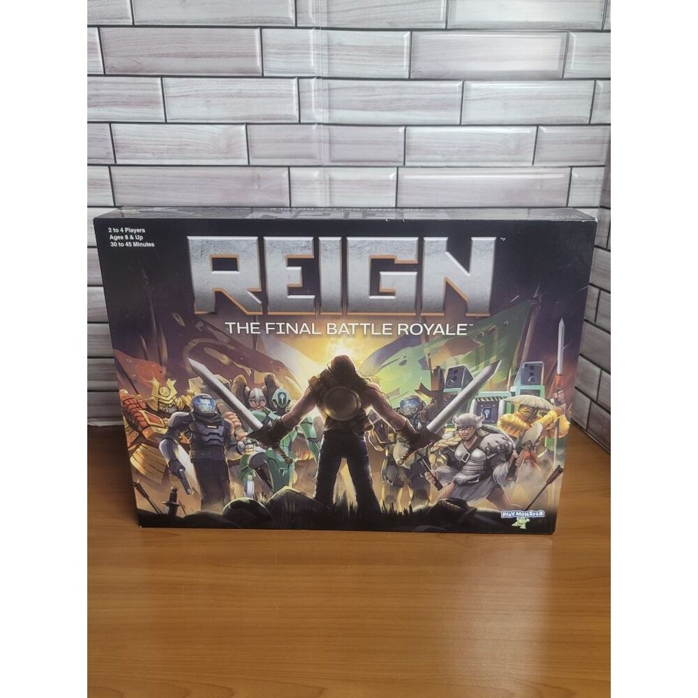 Reign The Final Battle Royale Strategic 48ct Miniatures Board Game(New) #A46